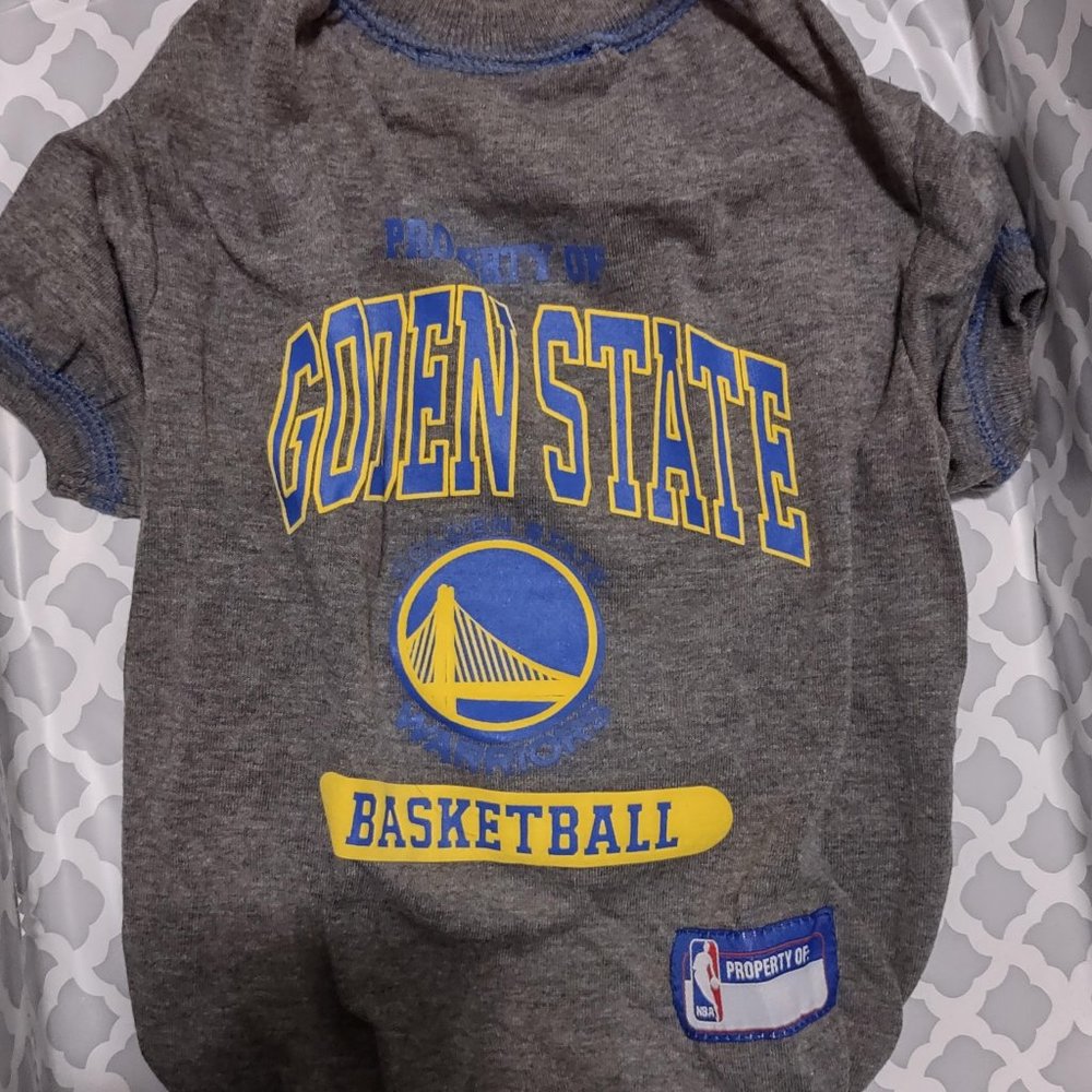Golden State Warriors Dog Shirt